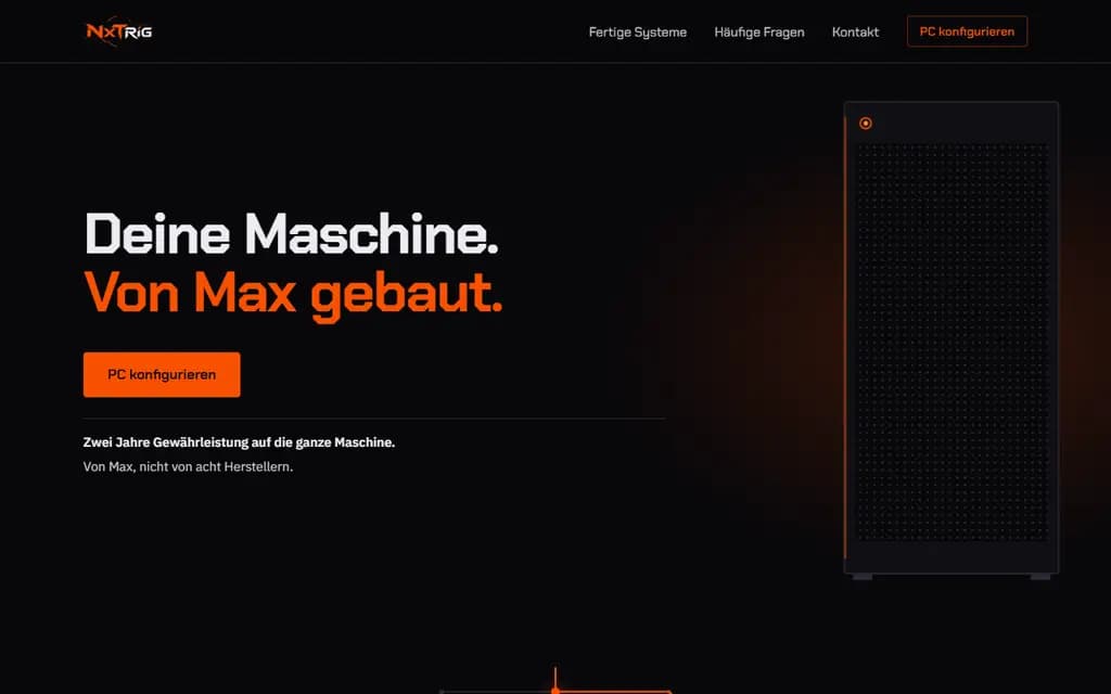 Website von NXTRIG