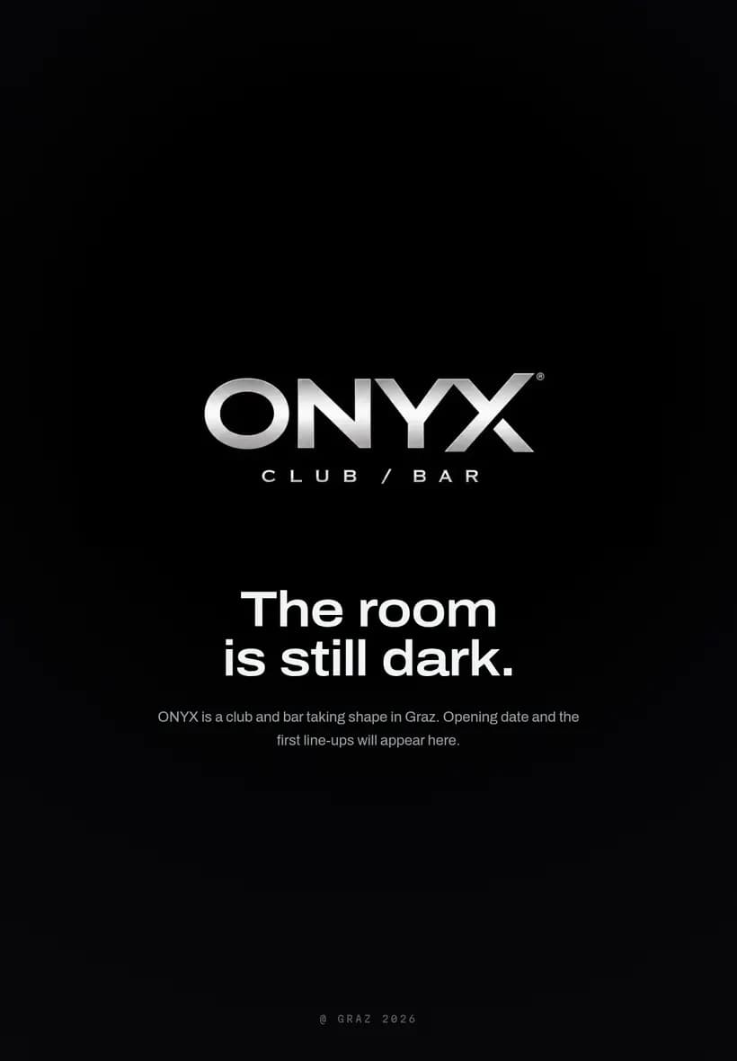 Website von ONYX Graz