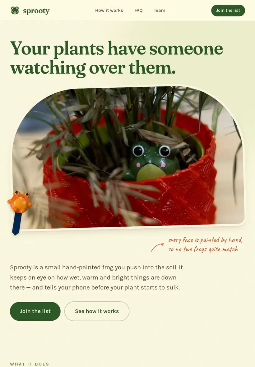 Website von Sprooty